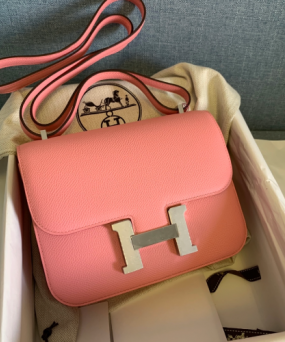 에르메스 콘스탄스18 로즈아잘리아 은장 앱송